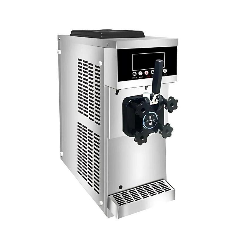 Vosco VXY-ZT960 Pro Silver Tek Kollu Set Üstü Soft Dondurma Makinesi